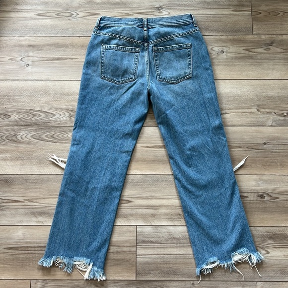 Free People - Maggie Straight Leg Jeans - Picture 2 of 3